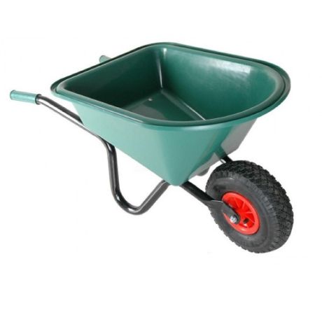 Kinderkruiwagen kunststof bak, gelakt onderstel | Kuiper Koekange