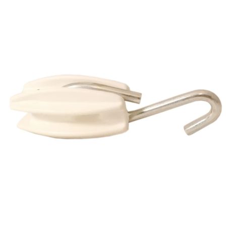 Koltec ei-isolator wit met 1 haak los