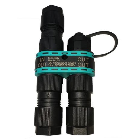 Koltec HS vebinder en splitter voor verbinden van 3 hoogspanningskabels