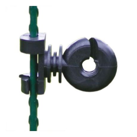 Koltec klemmfix ringisolator voor ovale veerstalen palen - 25stuks