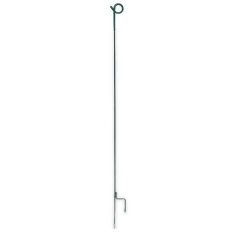 Koltec krulstaartpaal groen - 105cm hoog 8mm dik