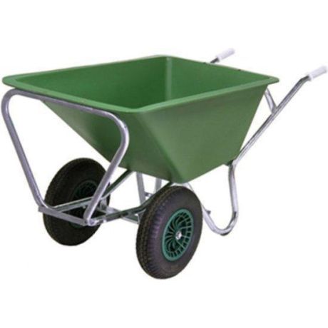 Kruiwagen 160 liter polyester 2 wielen