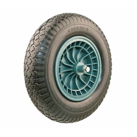 Kruiwagenwiel groen met naaldlagers 20cm | Kuiper Koekange