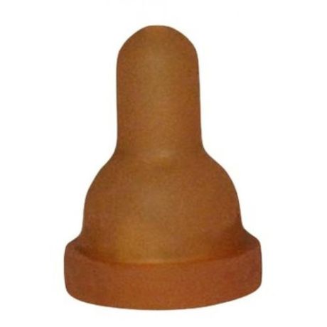 Lamspeen geel/bruin protector, kort