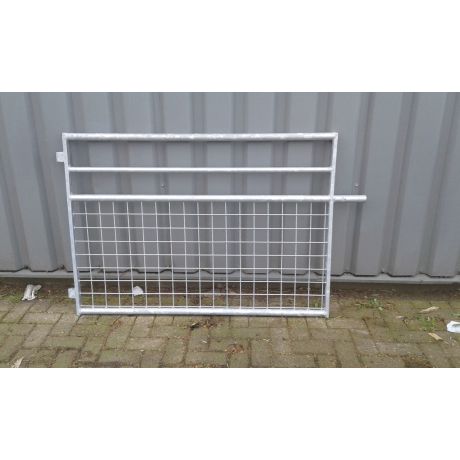 Landhek half gaas - rechte hoeken