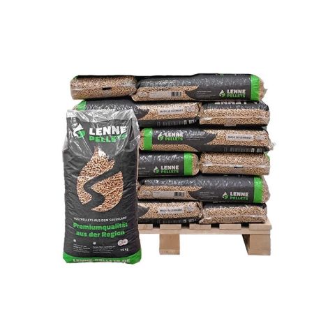 Kuiper pellet brokjes 15kg wit - halve pallet