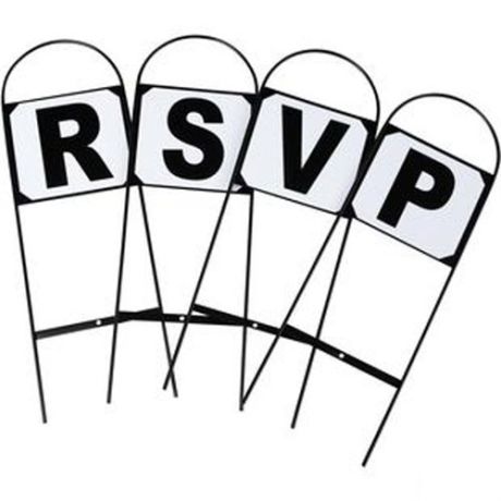 Manegeletters PVSR set van 4