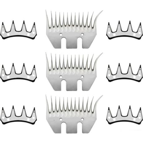 Kuiper messenset 13 / 4 tands - 12 stuks extra breed | Kuiper Koekange