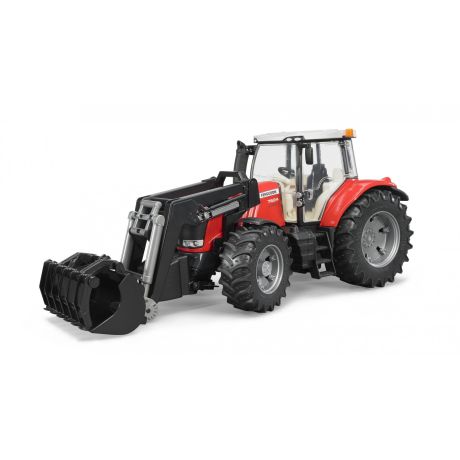 Bruder Massey Ferguson 7624 met voorlader 