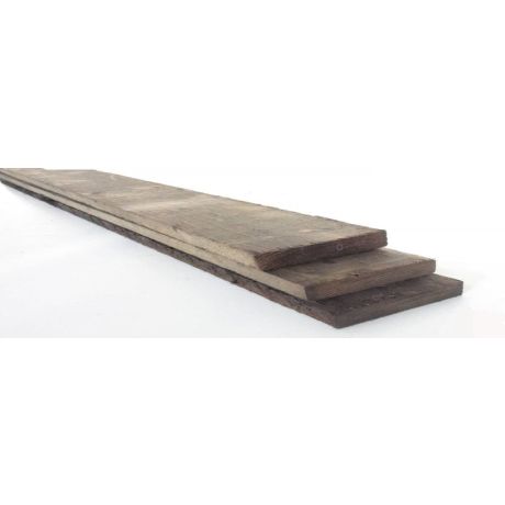 Beschot planken gecreosoteerd 400cm x 17cm x 14,5cm
