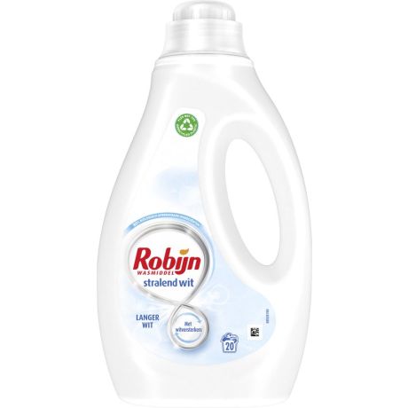 Robijn wasmiddel stralend wit - 20 wasbeurten - 1L