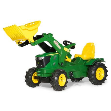 RollyFarmtrac John Deere 6210 R met voorlader - luchtbanden