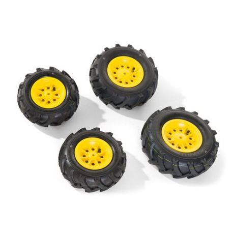 RollyTrac Air Tyres geel - 4 stuks
