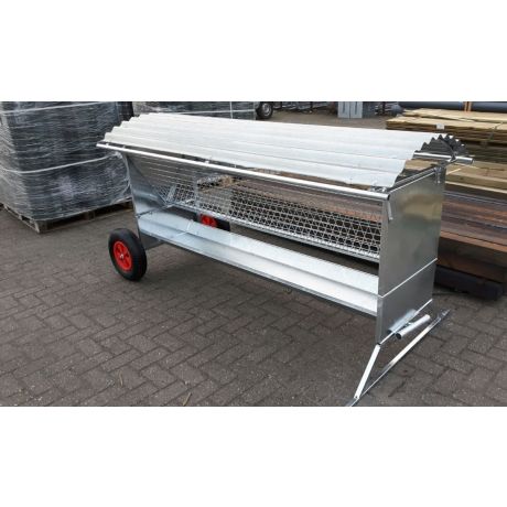 Hooiruif met wielen 1,5 meter lang