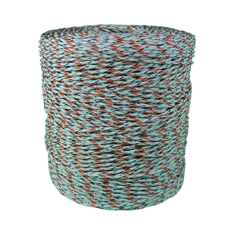 Schrikdraad wit-rood 400meter 3mm