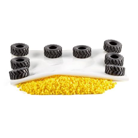 Siku afdekzeil met banden