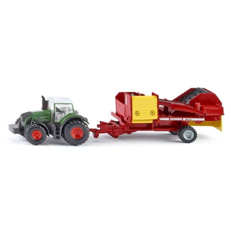 Siku Fendt tractor met Grimme aardappelrooier SE260 1:87