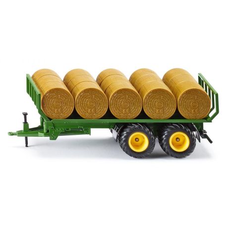 Siku John Deere ronde balenpers met hooibalen