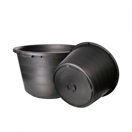 Speciekuip zwart 65liter zwaar model | Kuiper Koekange