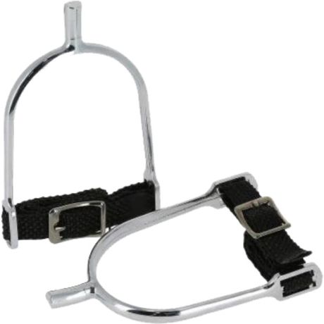 Sporen incl. riem heren 30mm - recht