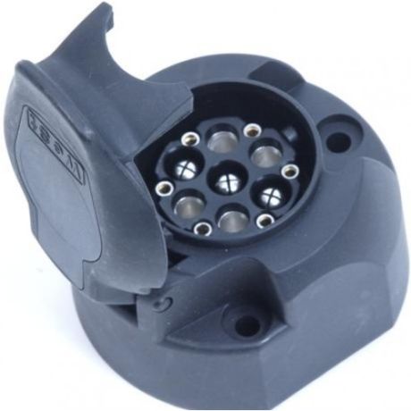 Stekkerdoos 7 / 13 polig combi plastic | Kuiper Koekange