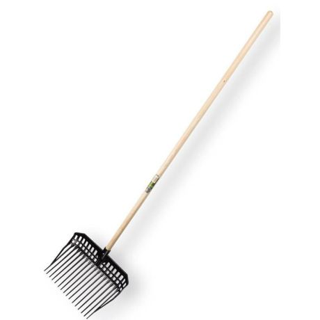 Talentools paardenstalvork kunststof houten steel