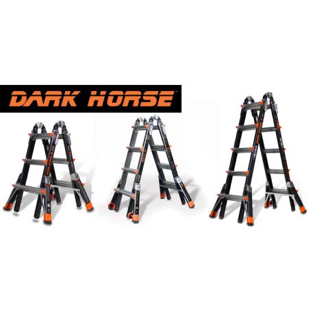 Little Giant telescopische ladder Dark Horse 4x4 pro| Kuiper Koekange