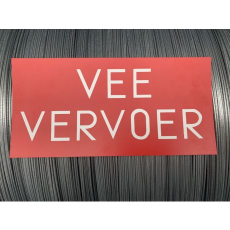 Bord veevervoer plastic