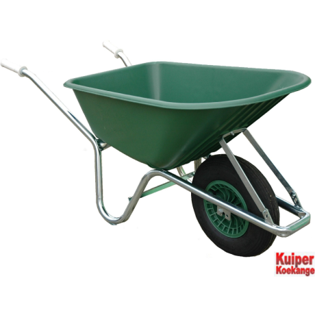 TK 100 verzinkt onderstel groen 100ltr | Kuiper Koekange
