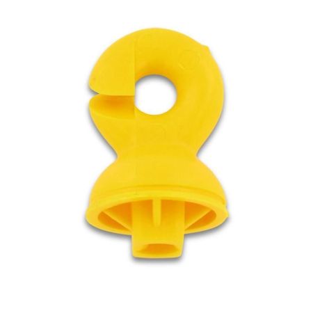 Topisolator kunststof rond geel | Kuiper Koekange