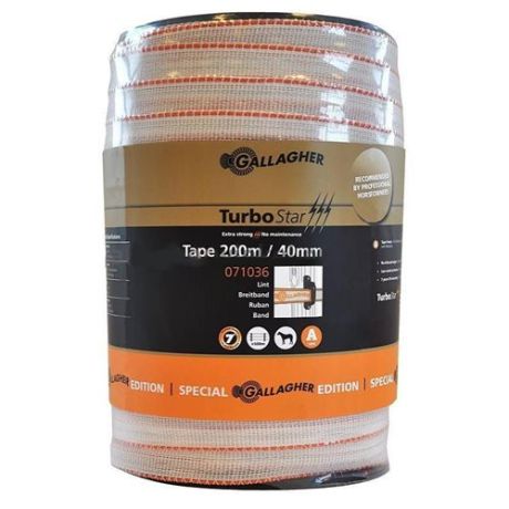 Gallagher turbostar lint wit | Kuiper Koekange