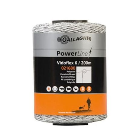 Gallagher Vidoflex 6 wit 200m | Kuiper Koekange