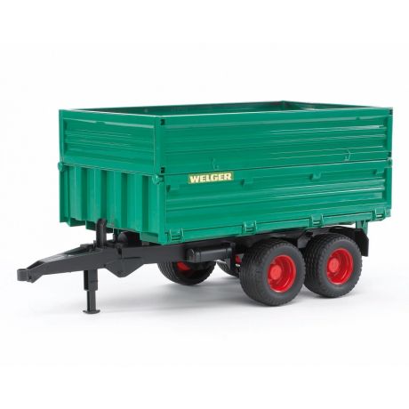 Bruder welger kipper aanhanger met afneembare top 