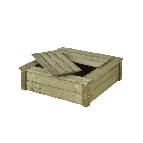 Zandbak met deksel - 100cm