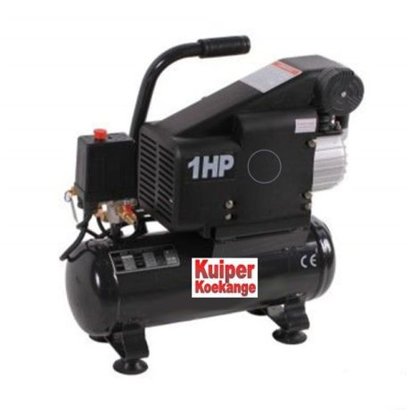 Compressor met olie 6L - 0,75PK | Kuiper Koekange