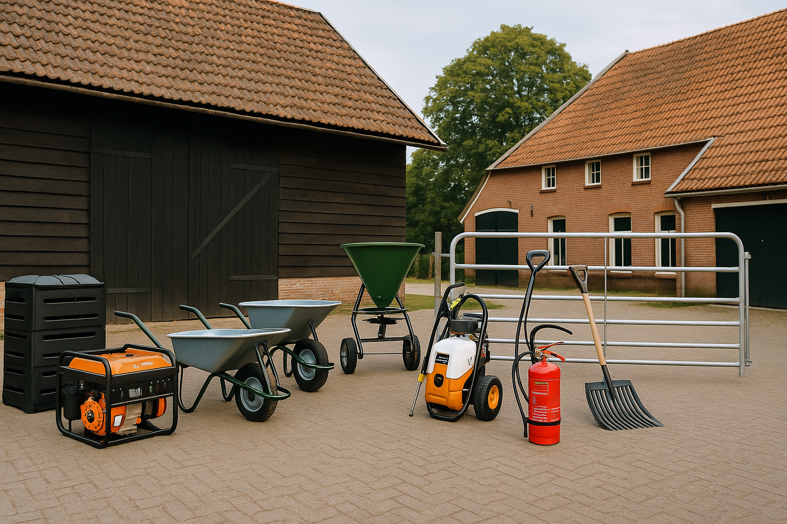 Alles voor stal en erf bij Kuiper Koekange